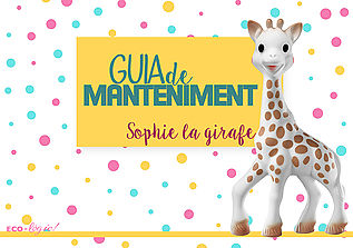 Sophie la girafe - Guía de mantenimiento